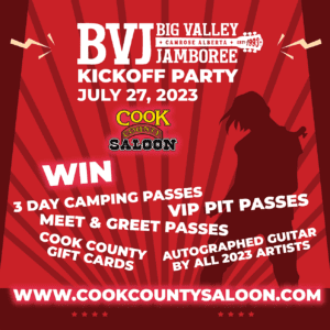 BIG VALLEY GIVEAWAY - JULY 27, 2023