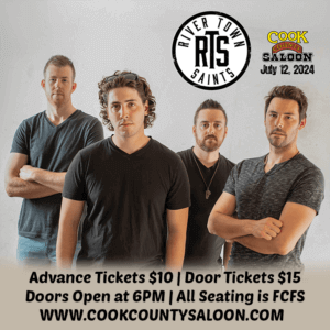 July 12, 2024 - River Town Saints Performing Live! - $10