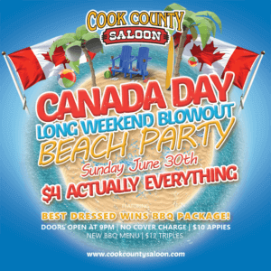Sunday June 30, 2024 - Canada Long Weekend BLOWOUT! $4 EVERYTHING!