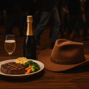 Dinner, Bubbles & Country Package