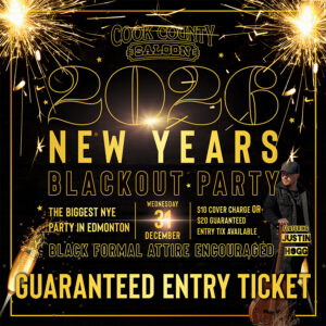 New Years Eve - Blackout Party Featuring Justin Hogg Guaranteed Entry Ticket