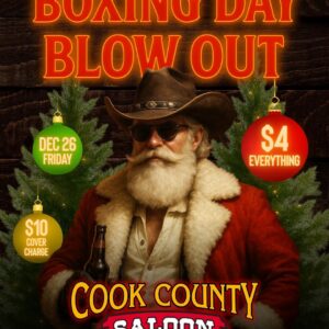 Boxing Day Blowout! $4 EVERYTHING!