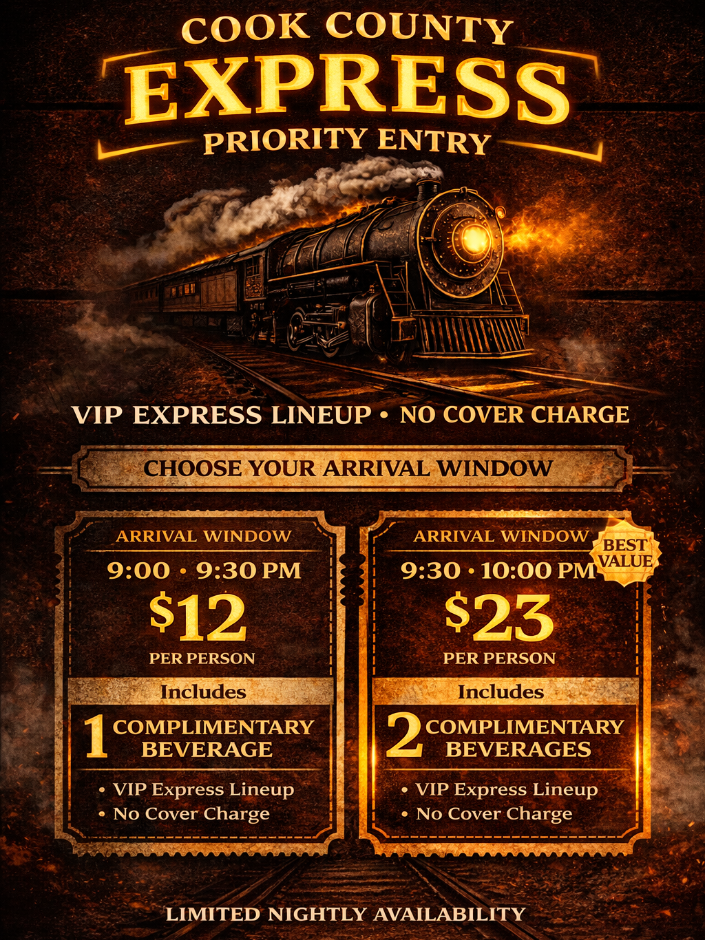 Cook County Express Pass - Priority Entry