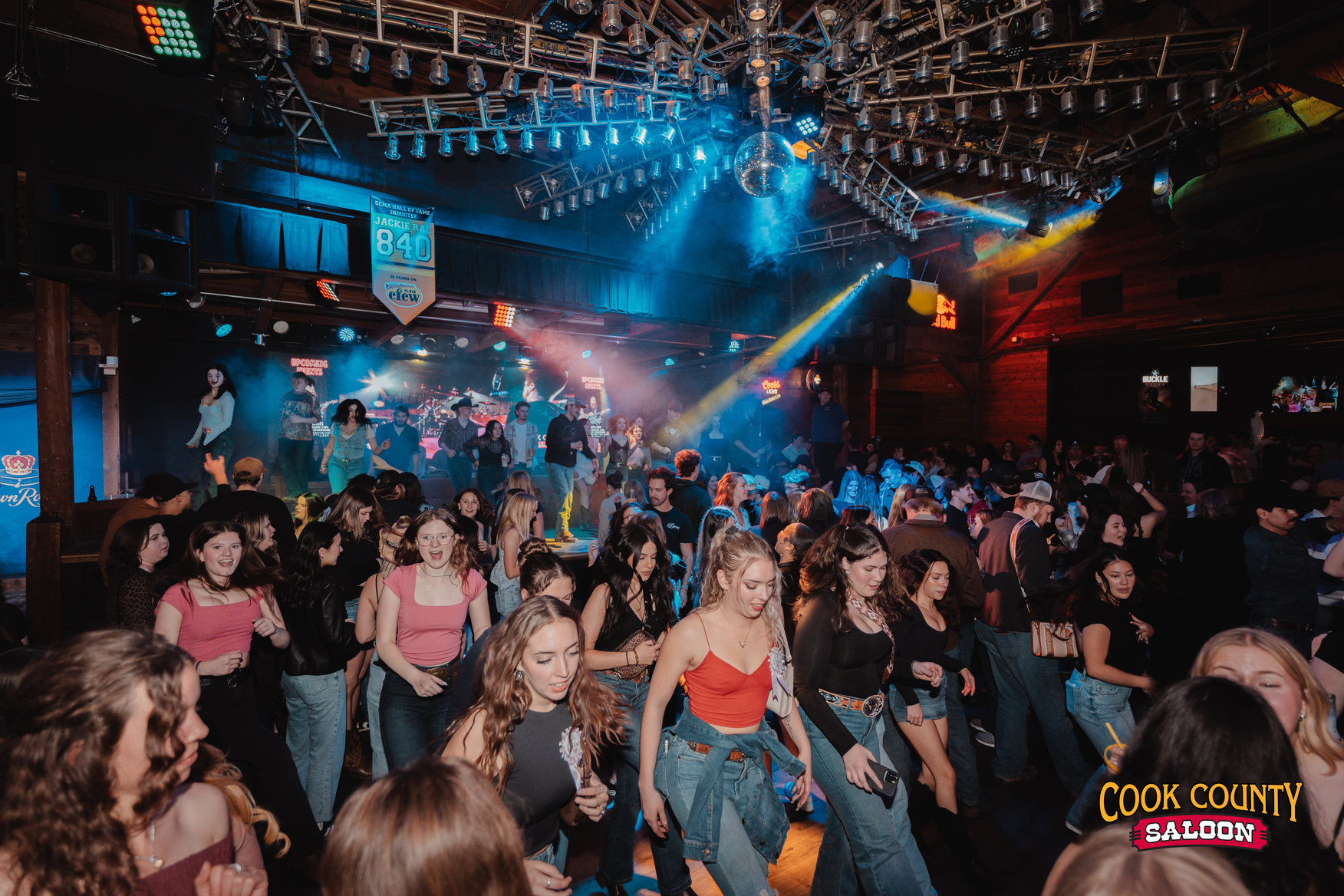 Cook County Saloon dance floor