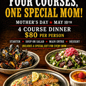 Treat Mom Right! Mother's Day 2026!