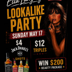 May Long Weekend Sunday - Ella Langley Look-A-Like Party!