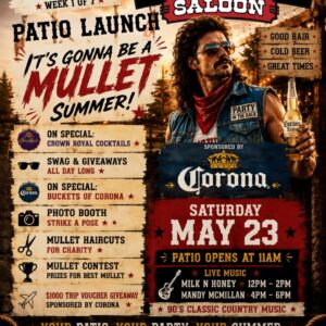 Cook's Summer Patio Grand Opening! 7 Weeks of Fun!
