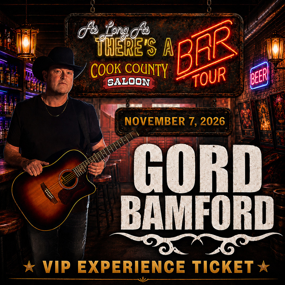 Gord Bamford VIP Experience Ticket
