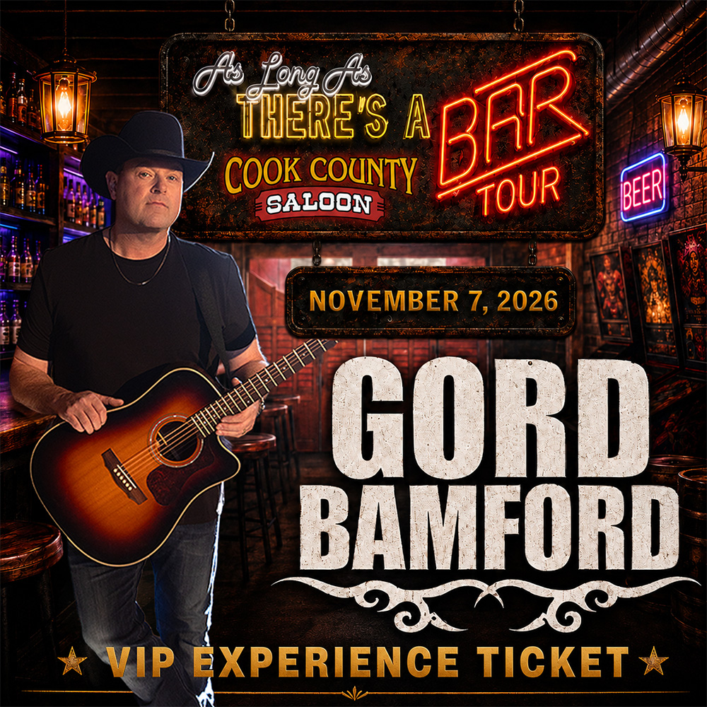 Gord Bamford VIP Experience Ticket